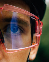 SHIELD Glasses - Translucent Pink