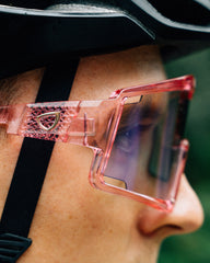 SHIELD Glasses - Translucent Pink