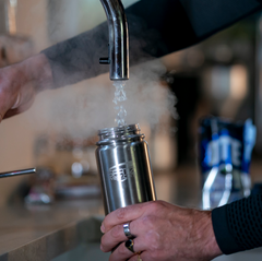 Borraccia per rifornimento invernale a capsula