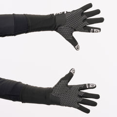 GLOVZ2 Race Gloves with fold-out wind blocking shell