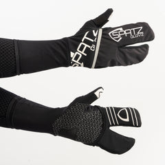 GLOVZ Race Gloves with fold-out wind blocking shell