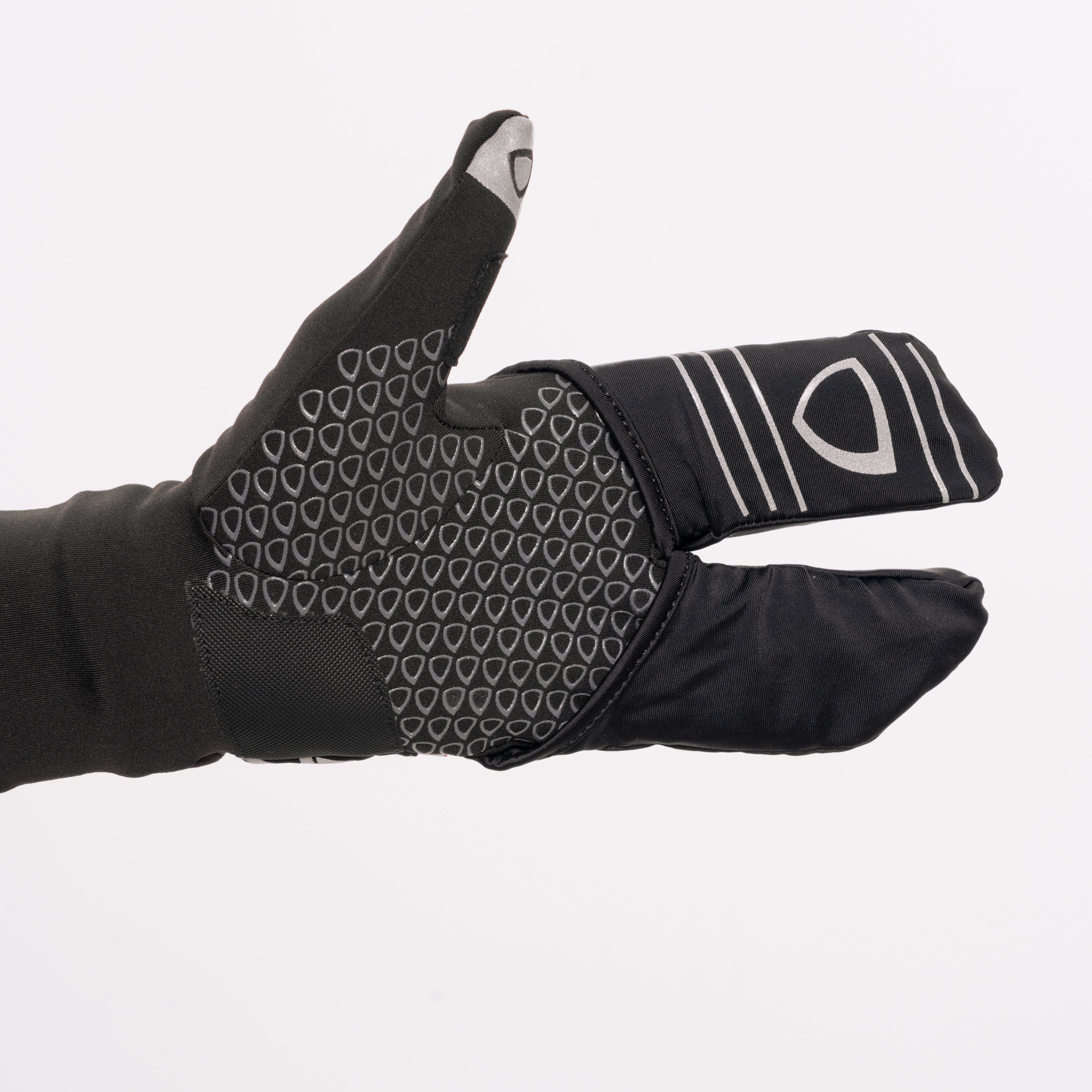 GLOVZ2 Race Gloves with fold-out wind blocking shell