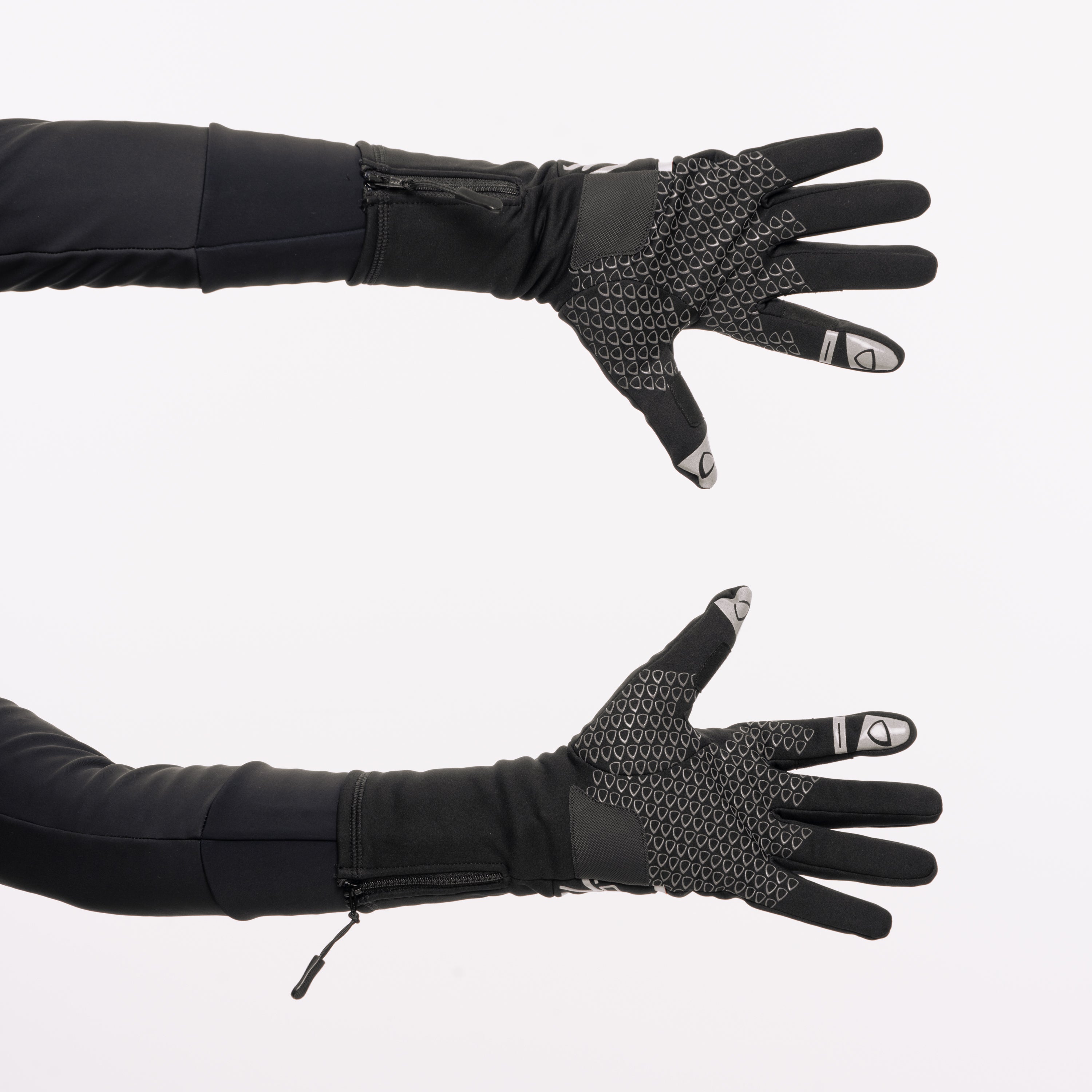 THRMOZ2 Deep Winter Gloves with fold-out wind blocking shells