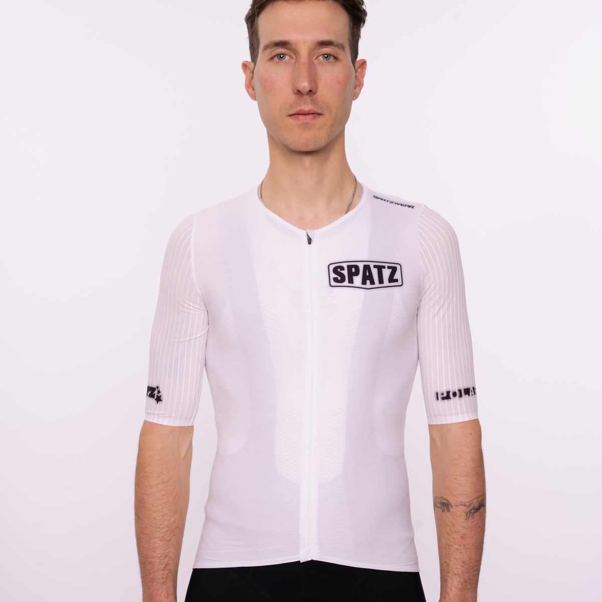 POLARISED BLACK AND WHITE FASTA JERSEY