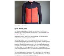 NEW SPATZWEAR 'BurnR2' Gilet with pockets. #BurnR2