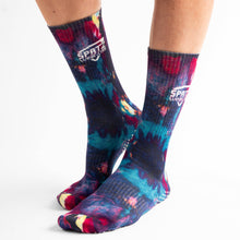 SPATZWEAR 'TIE-DYE SOKZ' Long-Cut Socks