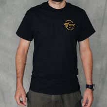 SPATZWEAR BLACK T SHIRT