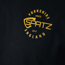 SPATZWEAR BLACK T SHIRT