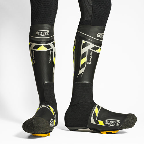 SPATZ 'Roadman 3' Super-Thermo Hi-Viz Reflective Overshoes with Kevlar. #RDMN3
